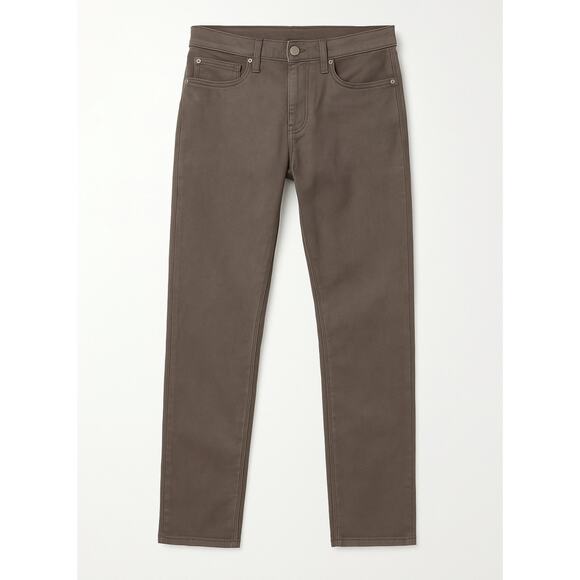 Lucky Brand 412 Athletic Slim Pants Men’s 30x30 Gray Brown Stretch Casual Jeans - Picture 1 of 9